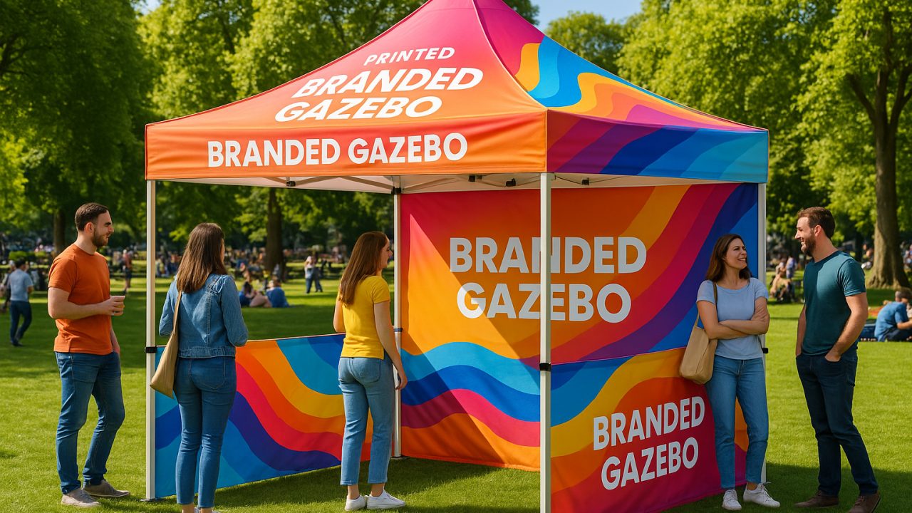 Gazebos: A Versatile Printing Canvas for Impactful Outdoor Branding