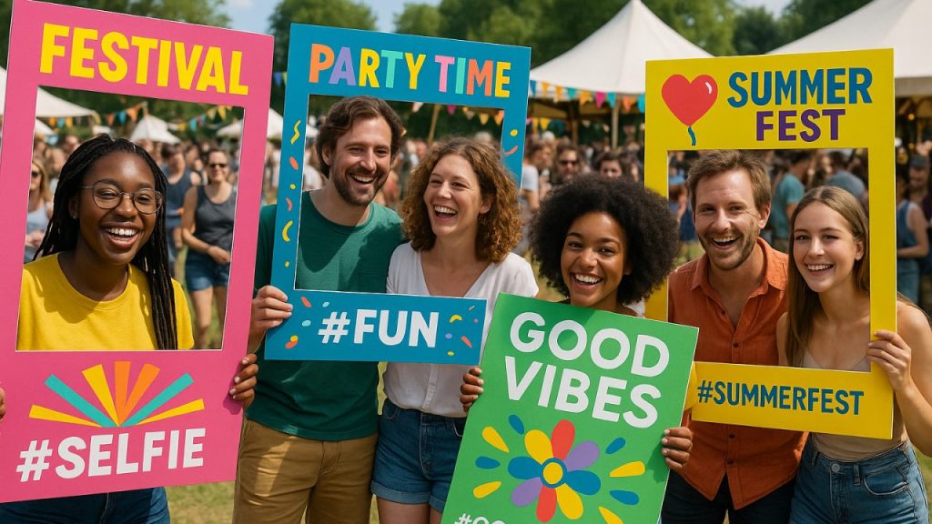 Creative and Impactful Selfie Frames: Elevate Your Event Experience with Newstyle Print