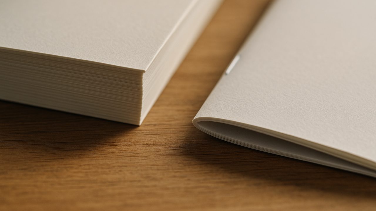 Perfect Bound vs Saddle Stitched Books: What’s the Difference?