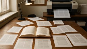 How to Prepare Your Manuscript for Professional Book Printing