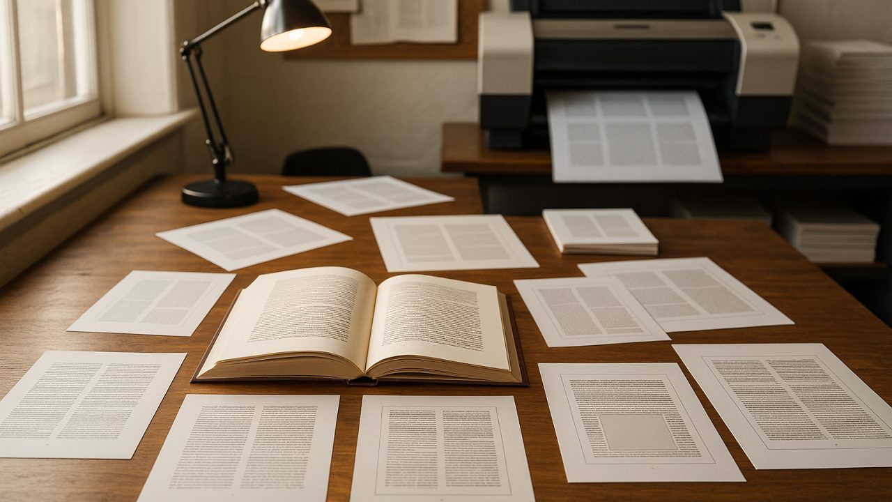 How to Prepare Your Manuscript for Professional Book Printing