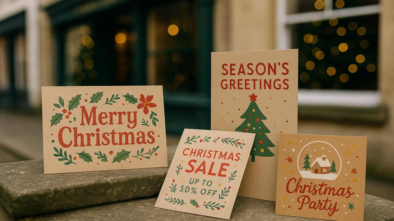 How to Design Christmas Direct Mail Campaigns That Drive December Footfall