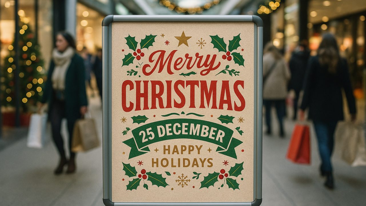 How to Produce Christmas Flyers That Stand Out in Crowded Shopping Centres