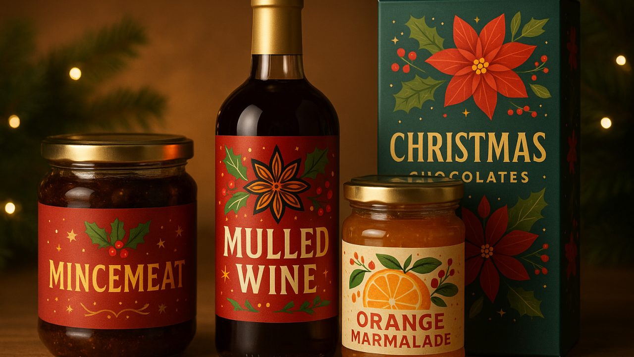 The Best Label Materials for Festive Food, Drink and Fragrance Packaging