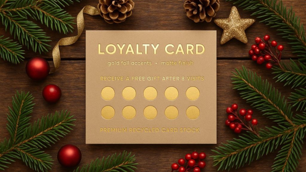Designing Christmas Loyalty Card Promotions for Retail and Salons: A Practical Guide