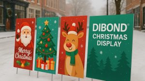 Why Dibond Signage Is Ideal for Long-Term Christmas Outdoor Displays