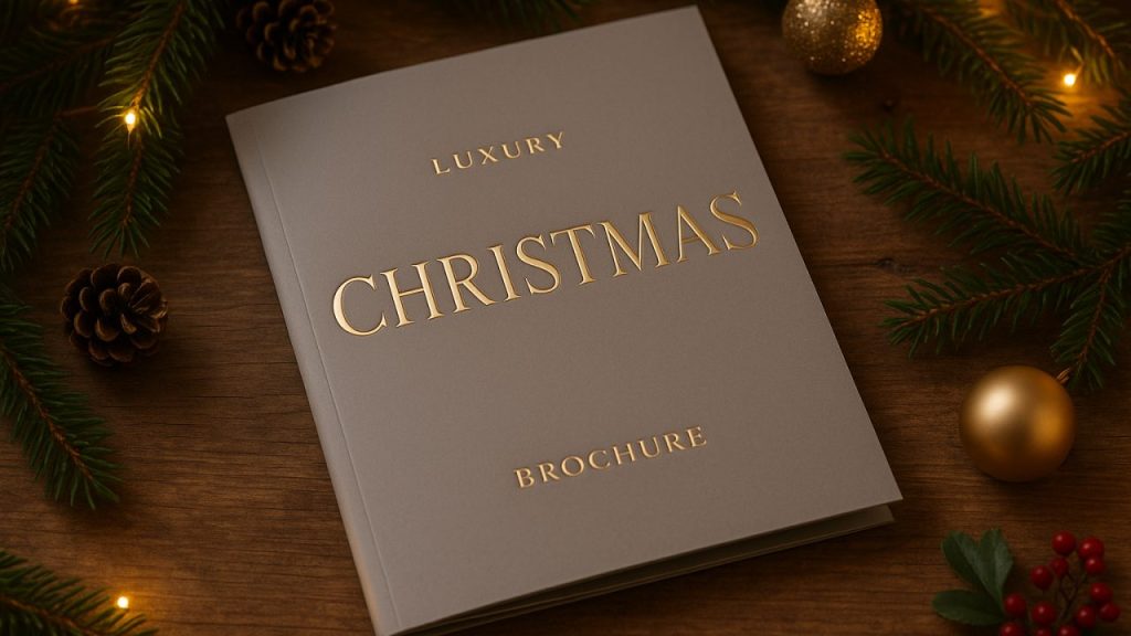 How to Choose the Right Paper Stock for Luxury Christmas Brochures