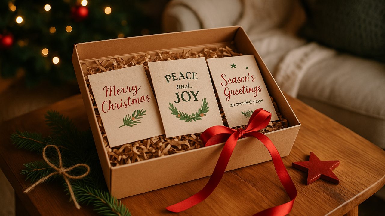 How to Design Packaging Inserts for Christmas Gifting