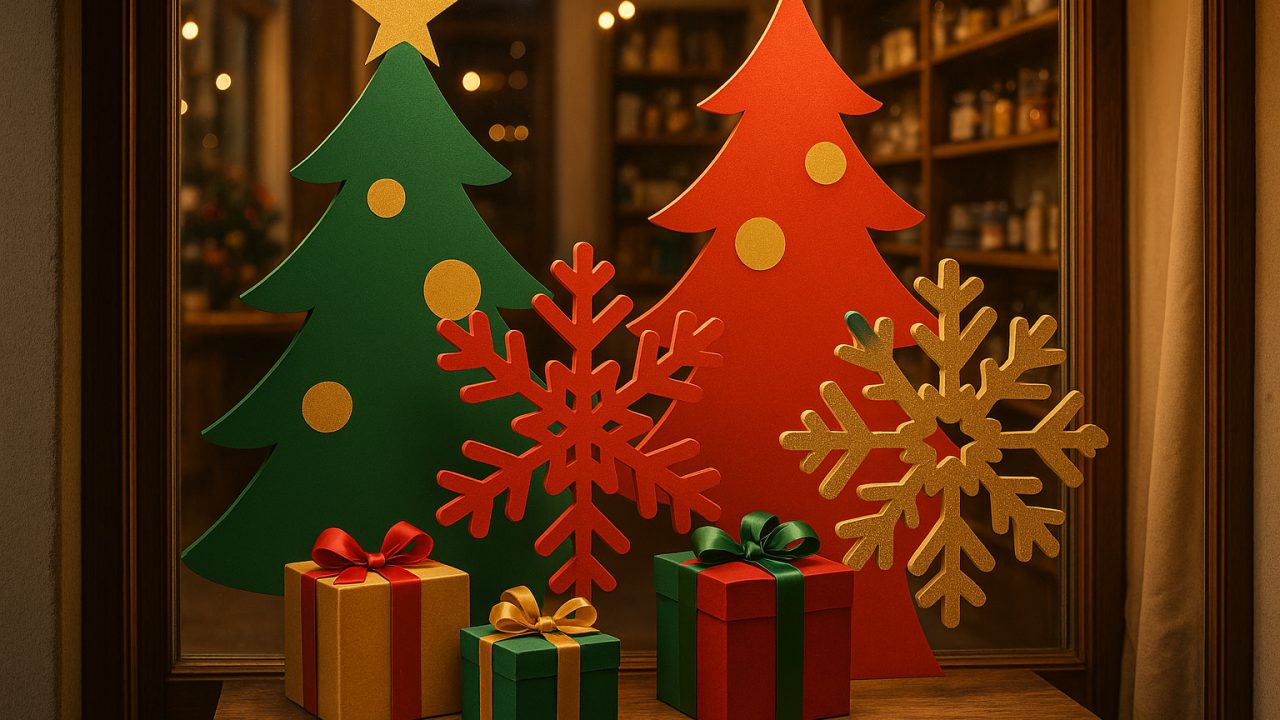 The Best Foamex Board Ideas for Christmas Retail Point-of-Sale Displays