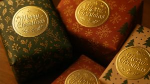 Premium Foil Stickers for Luxury Christmas Gift Packaging: Elevate Your Festive Presentation