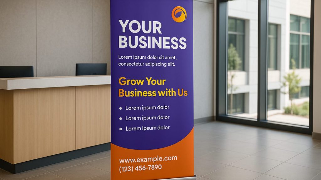 Pull-Up Banner Printing for Offices, Studios & Trade Shows: A Practical Guide