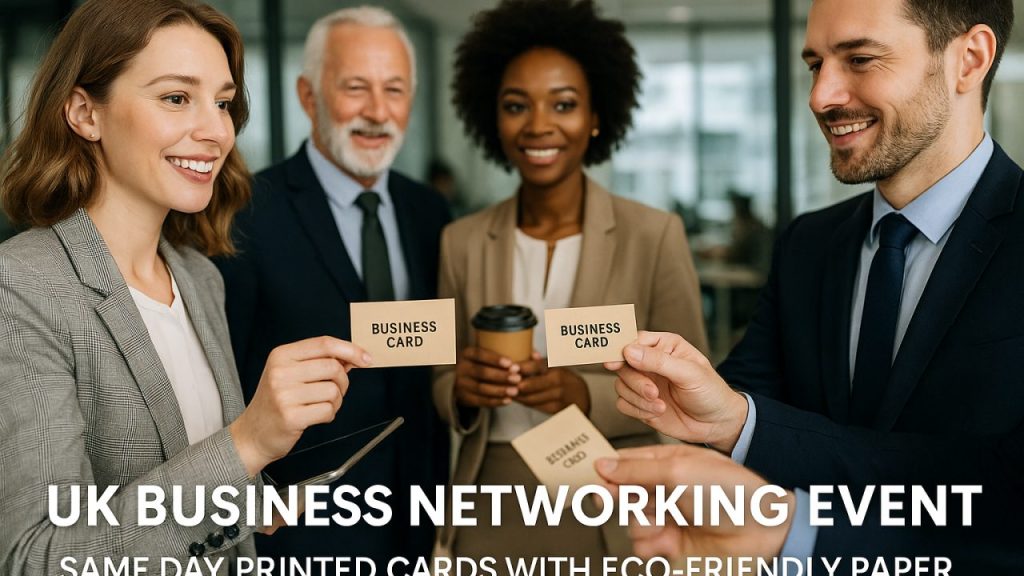 Same Day Business Card Printing for New Year Networking Events