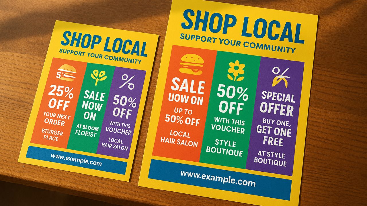 A5 vs A4 Flyer Printing: Which Size Converts Better for Local Businesses