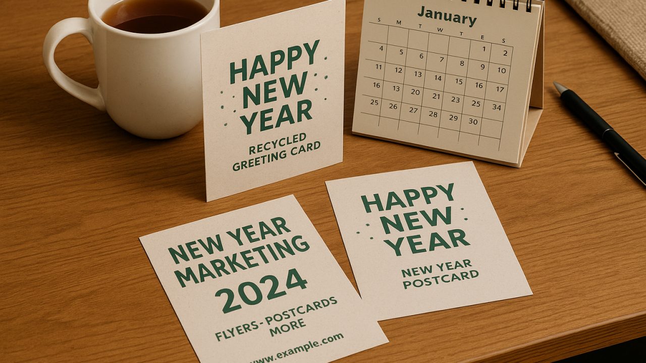 New Year Marketing Without the Noise: Where Print Fits In