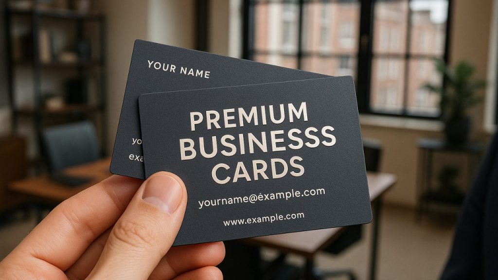 Printers London for Premium Business Card Printing with Quality Finishes