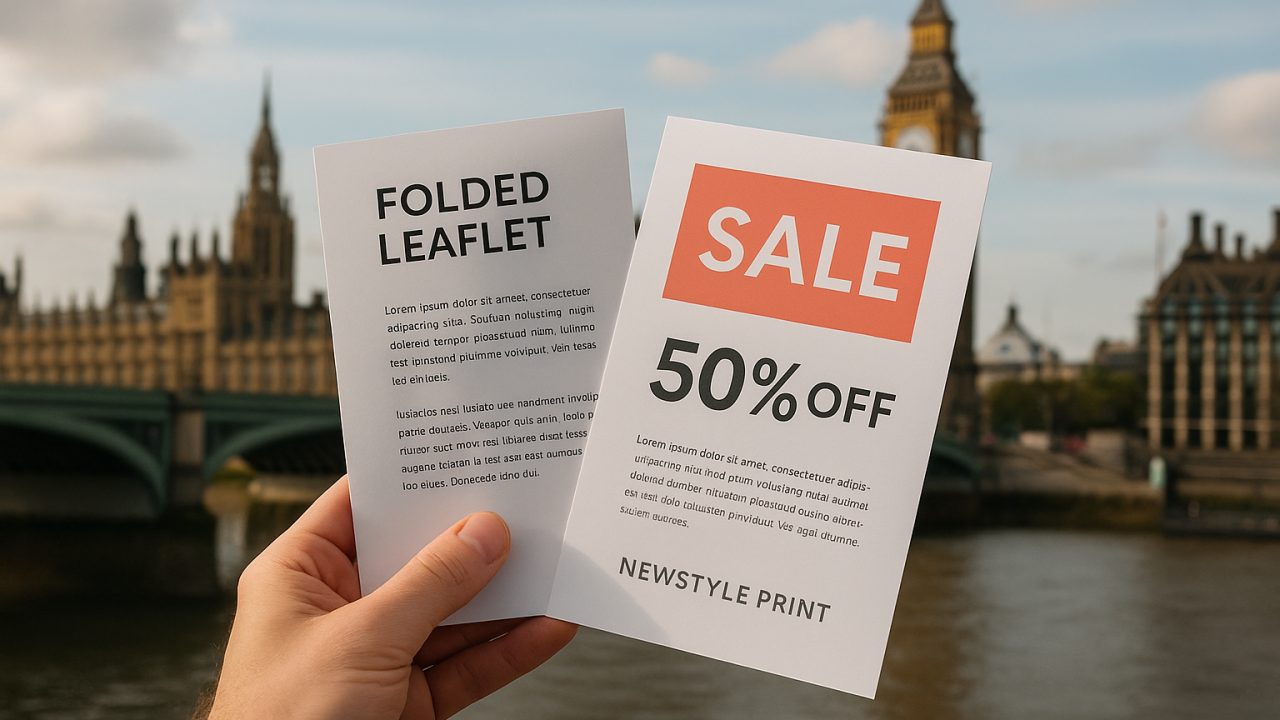 Printers London for Folded Leaflet and Sales Flyer Printing: Your Go-To Guide