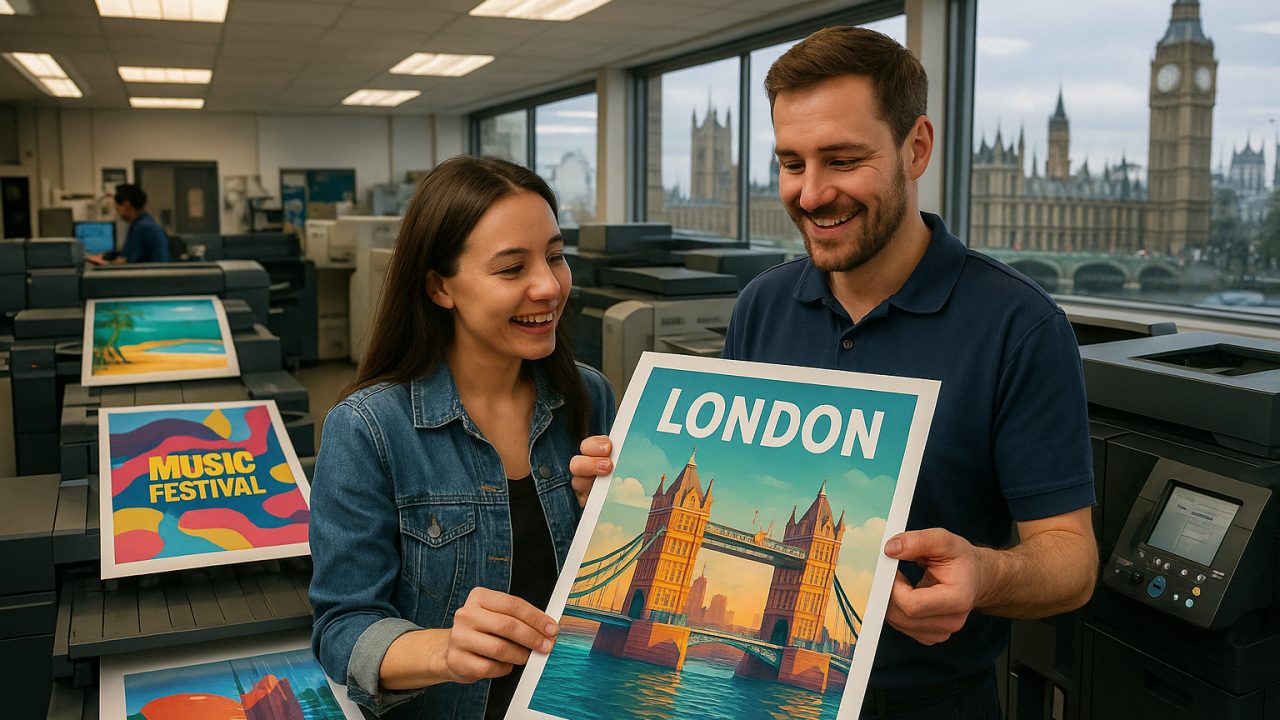 Printers in London Offering Same-Day Poster Printing: A Complete Guide