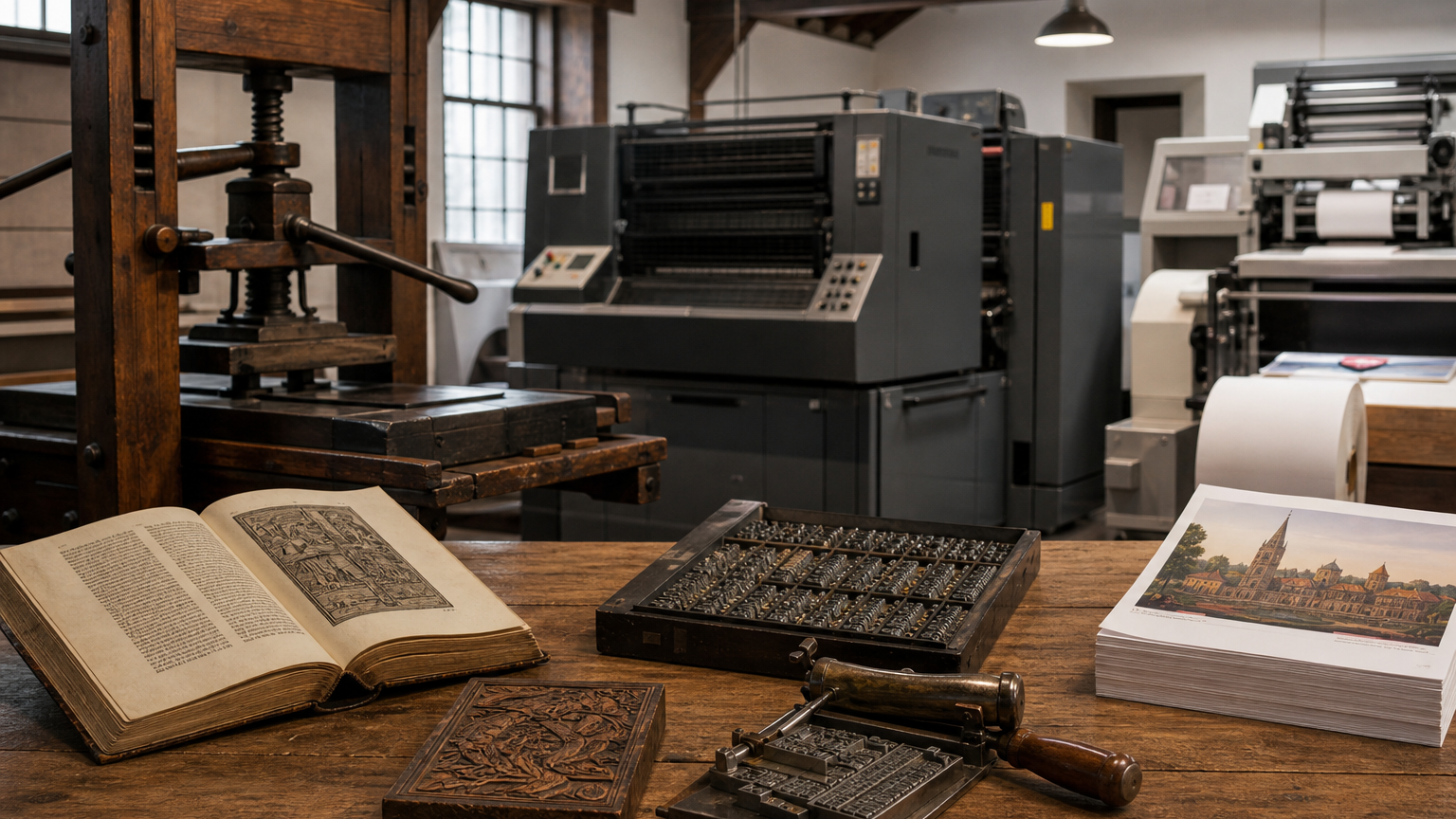 A Comprehensive History of Printing: From Gutenberg to Today