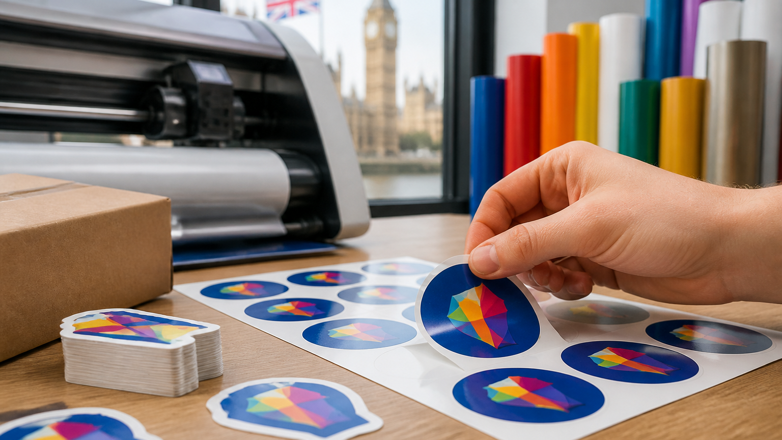 Custom Vinyl Stickers UK: How to Make Your Brand Stick Out