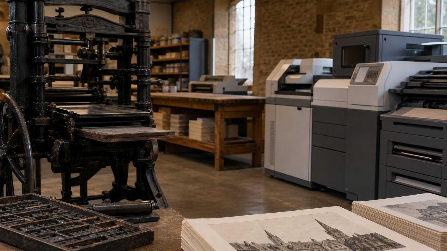 Local Printing History in Oakham: Heritage Meets Modern Expertise