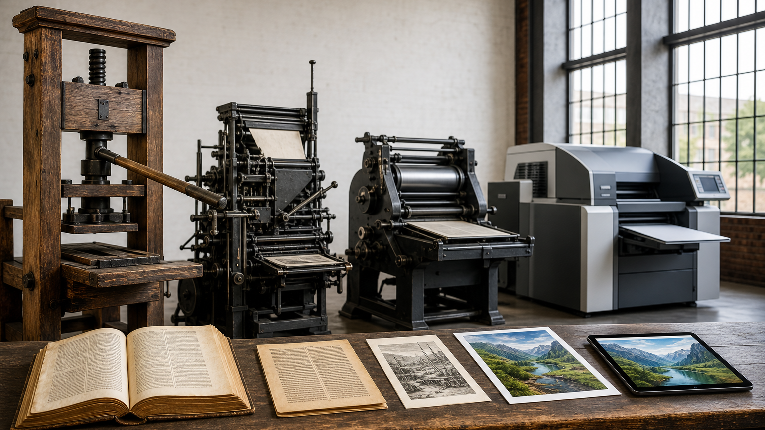 Printing History Timeline UK: Key Milestones and Innovations