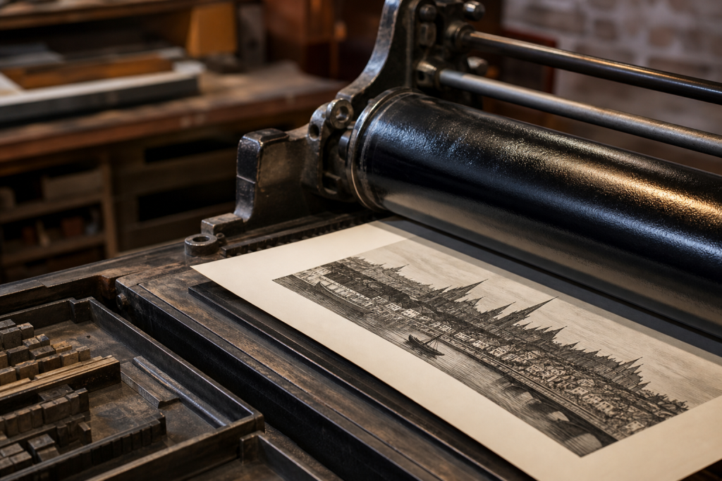Tracing the Printing History Timeline in the UK