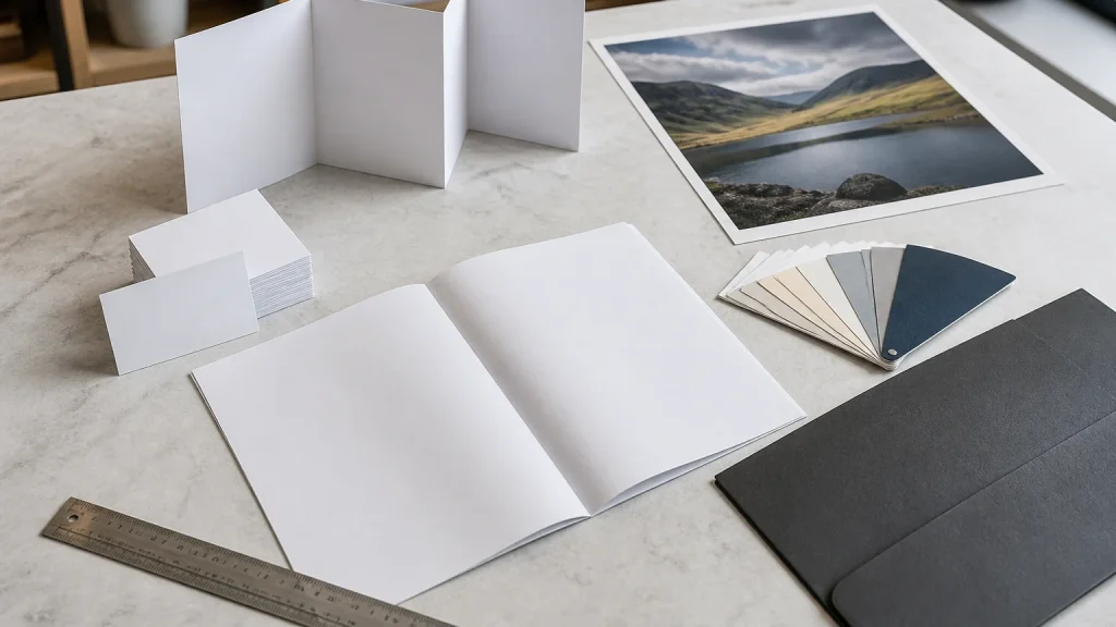 Print quote UK checklist materials for reviewing a repeat printed order
