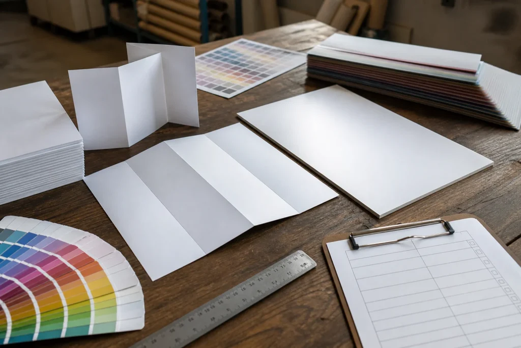 Artwork and format review before requesting a repeat print quote UK